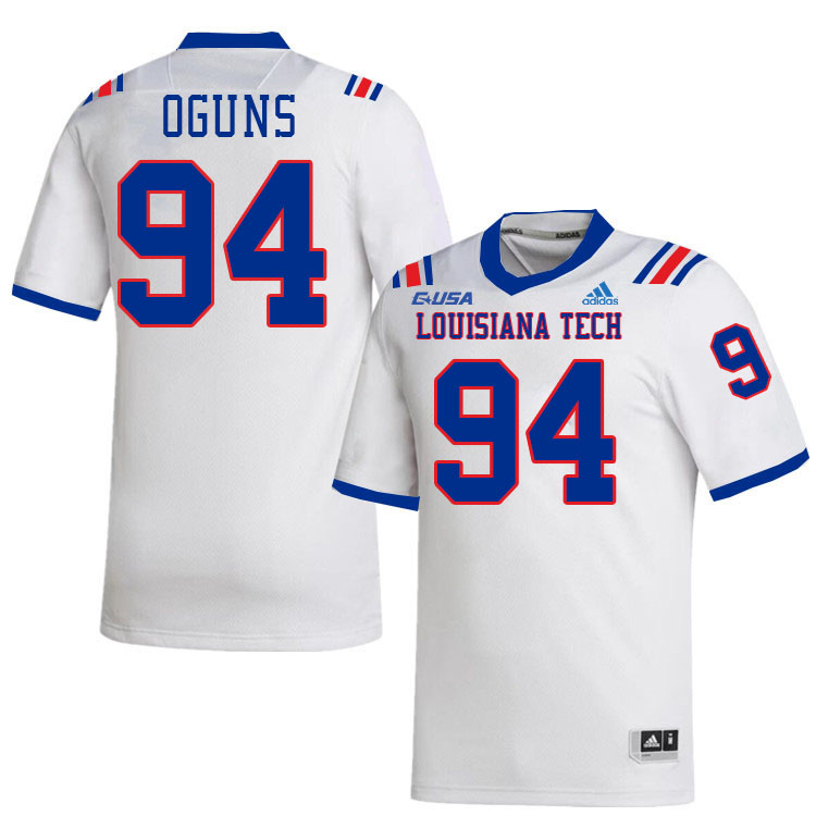 Emmanuel Oguns Louisiana Tech Jersey,LA Tech Bulldogs Football Jerseys,Uniforms,Gears-White